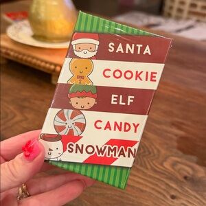 Festive Holiday Card Game 
Santa Cookie Elf Candy Snowman!!!!